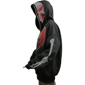 Sweat-shirts d'hiver pour hommes de haute qualité 100% coton avec logo personnalisé et coupe ample - Product Image 4