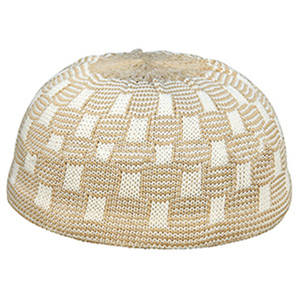 Casquette tête de mort brodée Namaz pour hommes chapeau de mosquée musulmane disponible en prix premium casquettes musulmanes brodées OEM - Product Image 3