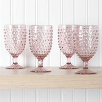 Ensemble de verres à vin vintage soufflés à la main colorés, verres à eau, gobelets à boire pour la fête des mères, mariage, vacances