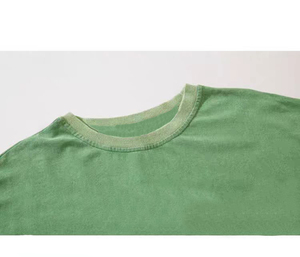 Sudadera con capucha personalizada de cuello redondo para hombre Sudadera lavada vintage de alta calidad Sudadera con capucha de diseño rasgado - Product Image 3