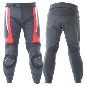 Pantalones de motocicleta ignífugos transpirables impermeables de invierno para hombre personalizados de la mejor calidad 2025, ropa de carreras de coches de cuero OEM - Product Image 3