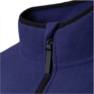 Veste polaire technique d'hiver pour homme avec logo personnalisé du fabricant, décontractée, demi-zip, coupe-vent, imperméable, pull à col montant brodé - Product Image 6