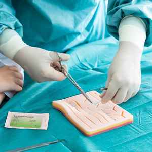 <b>Suture</b> Practice <b>Kit</b> - Surgery <b>Kit</b> with Silicone <b>Suture</b> Pad, Forceps, <b>Suture</b> Thread & Needle | <b>Sutur</b> <b>Kit</b>, Medic Instrument Vet - Product Image 5