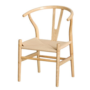 Woven Ash Wood <b>Dining</b> <b>Chair</b> for Stable Living Rooms Restaurants Home Office-GCF205 - Product Image 1