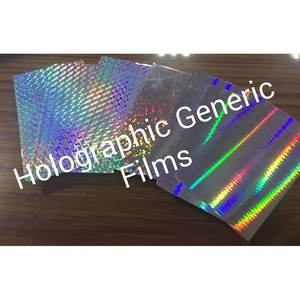Películas de Difracción Holográfica Multidimensionales (Película de Poliéster) de Forma Rectangular para Etiquetas de Embalaje Premium Holograma - Product Image 1