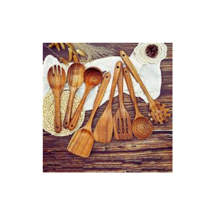 Juego de Utensilios de Cocina Ecológicos de Madera con Color/Logotipo/Tamaño/Forma Personalizados, OEM/ODM Disponible, de Fabricante Vietnamita - Product Image 4