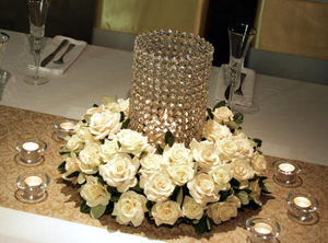 Antique Decorative Silver Metal And Crystal Tealight <b>Candle</b> Votive for Home Event <b>Wedding</b> Tabletop Lights Decoration - Product Image 5