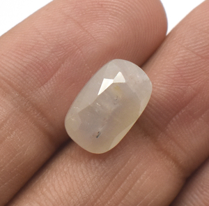 Saphir jaune naturel 9.15 Ct & 14X9X7mm coupe coussin saphir jaune naturel non chauffé 1Pc's pierres précieuses en vrac du Sri lanka - Product Image 1