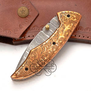 Couteau Pliant Tactique Damas Couteau de Poche - Product Image 3