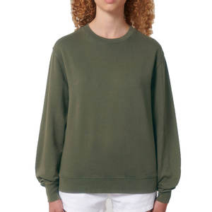 Sudadera Cálida de Forro Polar para Mujer, Otoño Invierno, Informal, Color Sólido, Estilo Urbano, Oferta - Product Image 1