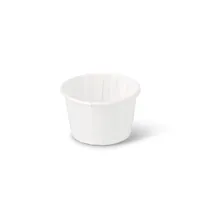 Gobelets d'échantillonnage jetables en papier blancs de 45 ml (1,75 oz) pour boissons, biodégradables - 5000 pièces/carton