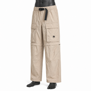 Pantalon cargo tactique léger pour hommes, pantalon de randonnée 2 en 1 détachable avec fermeture éclair, pantalon utilitaire multi-poches à séchage rapide pour l'extérieur - Product Image 3