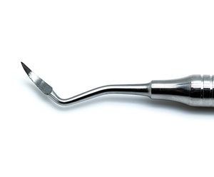 Grue dentaire Kaplan détartreur greffage lame incurvée Double extrémité Instruments d'implant chirurgical - Product Image 1