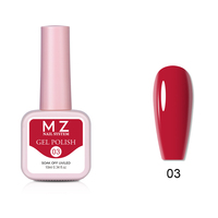 Ensemble de vernis à ongles en gel de la série Fruits Fraise, 6 couleurs, UV LED, à retirer par trempage, couleur unie estivale, OEM, marque privée