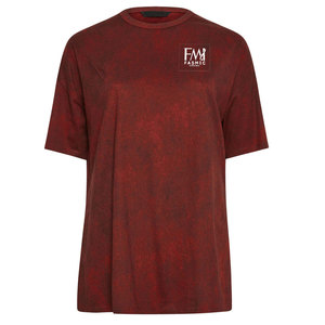 เสื้อยืดผ้าลดกรดสำหรับผู้หญิงผ้าแคนวาสไซส์ทรงหลวมไซส์พิเศษทำจากผ้าฝ้าย100% สำหรับผู้หญิง - Product Image 1