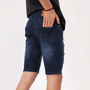 Plus Size Hommes Distressed Shorts Easy Wear Hommes Distressed Shorts Prix bon marché 2024 Hommes Distressed Shorts - Product Image 4