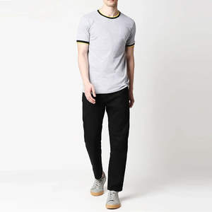 Camiseta de Alta Calidad, Algodón Grueso, Diseño Gráfico Urbano, Talla Grande para Hombre, Impresión 3D Personalizada con Efecto Espuma - Product Image 3