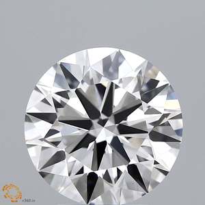 Diamantes cultivados en laboratorio blancos redondos IGI 3,49 CT Diamante de laboratorio suelto G VS1 para anillo de compromiso o fabricación de joyas - Product Image 1