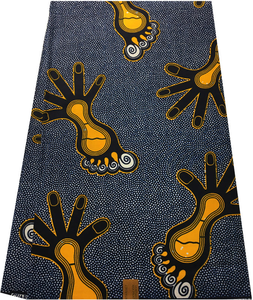 Tissu en coton Kente de Tanzanie imprimé à la cire africaine et Ankara personnalisé pour vêtements de mode et projets d'artisanat - Product Image 5