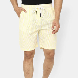 Nuevo estilo, hecho a medida, 100% algodón, pantalones cortos informales para hombre, Color sólido, Cintura elástica de secado rápido, hecho en Pakistán - Product Image 2