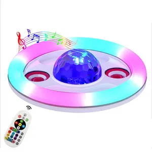 Thông minh âm nhạc Đảng <span class=keywords><strong>Led</strong></span> Loa không dây 36 Wát RGB Color Changing điều khiển từ xa ánh sáng bóng đèn - Product Image 3