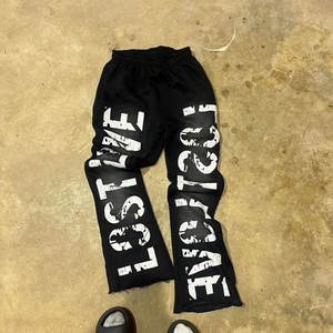 Chándal de compresión para correr y gimnasio de algodón 100% de invierno para hombre con serigrafía personalizada de alta calidad OEM - Product Image 4