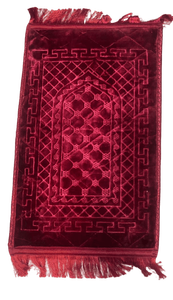 Tapis de prière de haute qualité pour enfants motif magnifiquement imprimé tapis de prière confortable prix de gros tapis de prière de voyage portable - Product Image 6