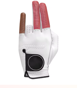 Gants de golf en cuir pour hommes, main gauche droite, doux, respirant, en peau de mouton pure, accessoires de golf - Product Image 6