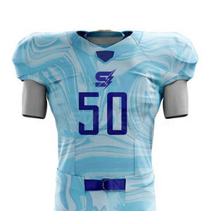 Tissu doux au toucher, respirant, uniforme de football américain court, sensation flexible, couture propre, surface lisse, écologique - Product Image 3