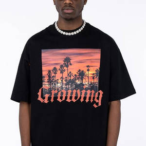 Camiseta de Hombre de la Mejor Calidad, Nueva Tendencia, Ajuste Cómodo, 100% Algodón, Transpirable, Estilo Urbano, Manga Corta - Product Image 1