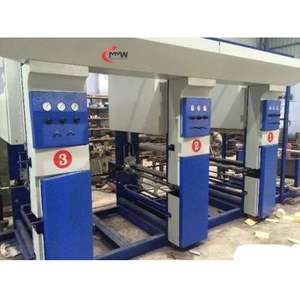 Machine d'impression rotogravure 3 couleurs 500 mm avec guide de rouleau électronique et système de chauffage triple Mohindra Mechanical Works pour papier - Product Image 3