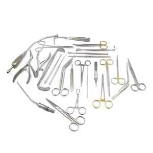 Juego de 40 Instrumentos Quirúrgicos Nasales de Alta Calidad, Acero Inoxidable, Cuchillos para Cirugía ORL, Certificación ISO/CE, Esterilizables y Reutilizables | - Product Image 1