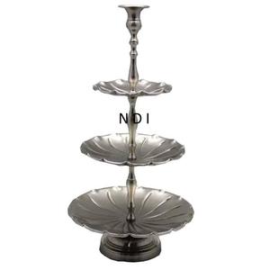 Support de gâteau en métal de célébration de fête d'anniversaire de luxe présentoir de gâteau de tasse de Dessert de finition brillante personnalisé - Product Image 4