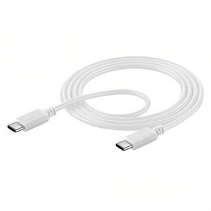 Cable de Alimentación USB-C Blanco de 1.2m, Adaptador y Conector USBDATACUSBC CW - Product Image 3