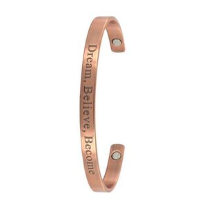 Pulseras magnéticas de cobre puro sólido con cruz cristiana ajustable de diseño fabuloso para hombres y mujeres para brazaletes de moda - Product Image 6