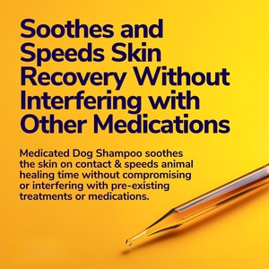 Medicinale Hondenshampoo Voor Immuunondersteuning En Jeukende Huidverlichtingsgist Infectie Hotspot & Droge Huid Anti-Jeuk Behandeling Graanvrij - Product Image 4