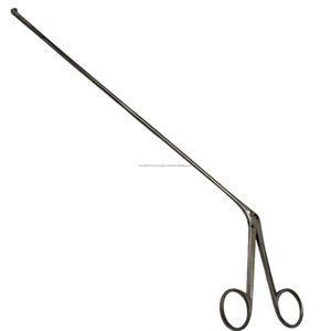 Lore Pince à tissus subglottique angulaire, ensemble d'instruments chirurgicaux ORL en acier inoxydable, outil manuel de laryngologie, CE, usage hospitalier - Product Image 4