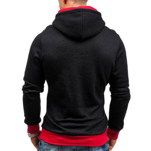 Chaqueta con cremallera bordada Sudadera con capucha corta para hombre Logotipo personalizado Sudadera con capucha para hombre al por mayor Serigrafía Manga larga - Product Image 6
