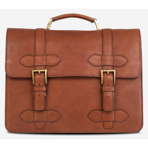 Custom Printed Logo <b>17</b> Inch Lightweight <b>Laptop</b> Shoulder <b>Bag</b> Protective Leather <b>Laptop</b> <b>Bag</b> With Strap for Luggage - Product Image 2