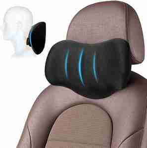 2025 New Araami Car Head Rest Memory Foam <b>Travel</b> <b>Pillow</b> Car <b>Neck</b> <b>Pillow</b> & Seat Cushion Lumbar <b>Pillows</b> & Seat Cushions - Product Image 1