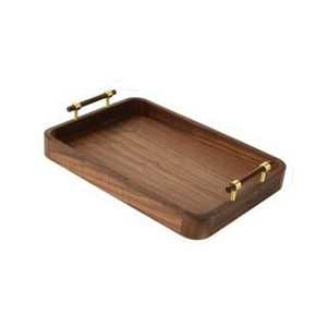 Plateau de service rond en bois durable, nouveau design, taille personnalisable, idéal pour la maison, les fêtes, les restaurants et les hôtels - Vente en gros, décoration - Product Image 4