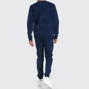 Ensemble de survêtement décontracté pour homme de qualité supérieure, taille plus, nouveau design d'hiver, léger, respirant, en coton et polyester, pour - Product Image 2