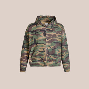 Sweat à capuche zippé en polaire sublimé pour homme, coupe-vent, étiquette privée, personnalisable, tissu respirant à séchage rapide, écologique - Product Image 2