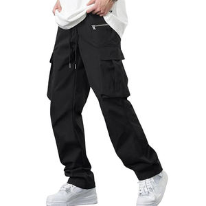 Pantalones de Hombre Lavados, Logotipo Personalizado, Fabricante, Alta Calidad, Pierna Ancha, Bolsillos, Pantalones Cargo Holgados, Pantalones Jogger para Hombre, Pantalones de Trabajo Casuales - Product Image 1