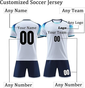 New Latest for the Year Men's O-Round <b>Soccer</b> Jersey Uniforms Set Customizable OEM Options Cutting Technique Sublimation - Product Image 2