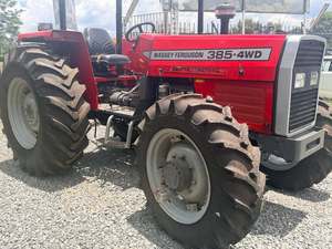 Used 2025 Massey Ferguson 385 4WD Wheel <b>Tractor</b> Farm <b>Tractor</b> With <b>Trailer</b> for Field Work - Product Image 5