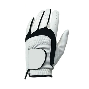 OEM Flamingo Print Sheepskin Guantes de golf Mujeres Hombres Niños Gran calidad Poliéster Guantes deportivos Cierre ajustable Logotipo personalizado - Product Image 5