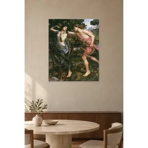 ภาพพิมพ์บนผ้าใบฟิดา วอเตอร์เฮาส์ อพอลโล และดาฟเน - Product Image 2