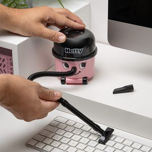 Aspiradora de Escritorio Hetty, Aspiradora de Mano Inalámbrica para PC, Aspiradora Ciclónica con Motor sin Escobillas, Función de Aspirado en Seco sin Bolsa, para Uso en Automóviles y Hoteles, Enchufe Estadounidense - Product Image 2