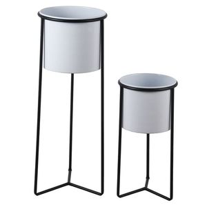 Jardinières modernes en métal pour jardinage urbain Jardins sur les toits Jardinières de balcon Superbe jardin vertical Fleurs décoratives Plantes - Product Image 6